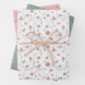 Niedlich Birdie Geschenkpapier Set (Beispiel)