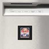 Niedlich Bitcoin Daddy Trump Crypto King Internet Magnet (In Situ (Geschirrspüler))