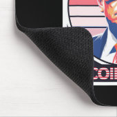Niedlich Bitcoin Daddy Trump Crypto King Internet Mousepad (Ecke)