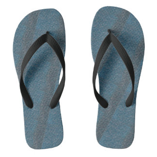 Niedlich Black Blue Modern Woman Flip Flops Badesandalen