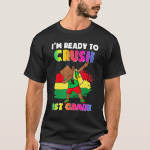 Niedlich Black Boy Dabbing Ich bin bereit, 1. Grad T-Shirt