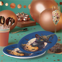 Niedlich Black Cat Halloween-Party Einladung