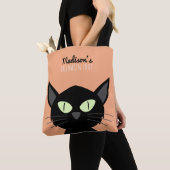 Niedlich Black Cat Kids Halloween Tasche (Von Nahem)