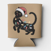 Niedlich Black Cat Lover Weihnachtsgeschenk Mama F Dosenkühler (Vorderseite)