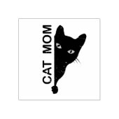 Niedlich Black Cat Mama Gummistempel (Prägung)