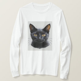 Niedlich Black Cat Sweatshirt T-Shirt