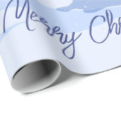 Niedlich Black Corgi Weihnachts-Rentierkostüm Geschenkpapier (Rolleneckpunkt)