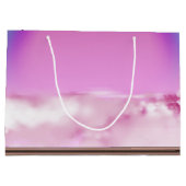 Niedlich Black Fairy Birthday Große Geschenktüte (Rückseite)