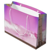 Niedlich Black Fairy Birthday Große Geschenktüte (Rückseite Schrägansicht)