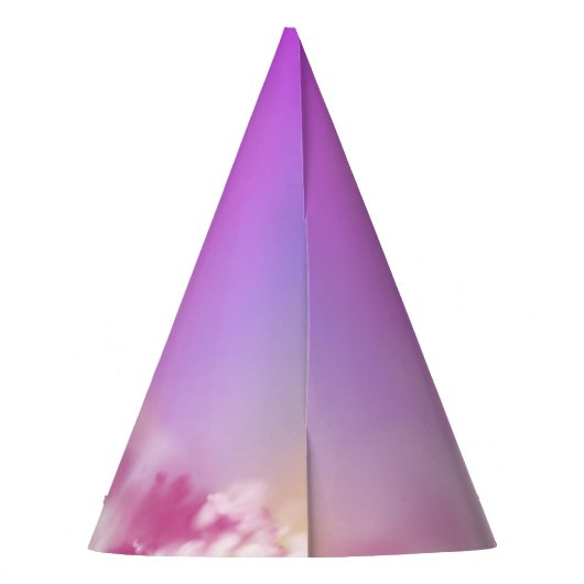 Niedlich Black Fairy Birthday Partyhütchen (Rückseite)