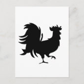 Niedlich Black-Glücksbringer Postkarte (Vorderseite)