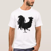 Niedlich Black-Glücksbringer T-Shirt (Vorderseite)