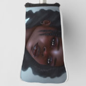 Niedlich Black Goth Girl Golf Headcover (Rotieren 90)