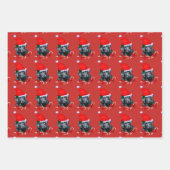 Niedlich Black Labrador Retriever Geschenkpapier Set (Vorderseite)