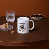Niedlich Black On White ''Mein Doberman & Tee Kaffeetasse
