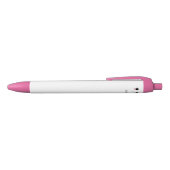 Niedlich Black Pink Kawaii Pen Kugelschreiber (Oberseite)