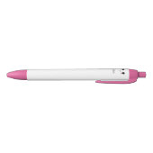 Niedlich Black Pink Kawaii Pen Kugelschreiber (Unterseite)