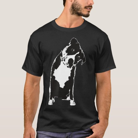Niedlich Black Pitbull - Neu T-Shirt (Vorderseite)