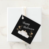 Niedlich Black Pumpkin Happy Halloween Geschenkanhänger (Beispiel)