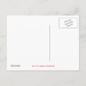 Niedlich Black Red Ladybug Save the Date Kinderdus Ankündigungspostkarte (Rückseite)