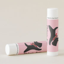 Niedlich Black Scottie Dog Ihr Name und Ihre Farbe