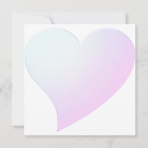 Niedlich blass rosa Farbverlauf Moderne Karte