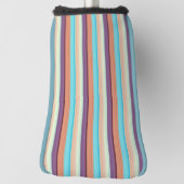 Niedlich-blaubraune Streifen Golf Headcover (Rotieren 90)