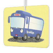 Niedlich-blaue Cartoon-Abbildung Autolufterfrischer (Links)