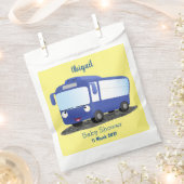 Niedlich-blaue Cartoon-Abbildung Geschenktütchen (Ausgeschnitten)