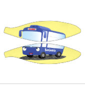 Niedlich-blaue Cartoon-Abbildung Mini Basketball (Panele)