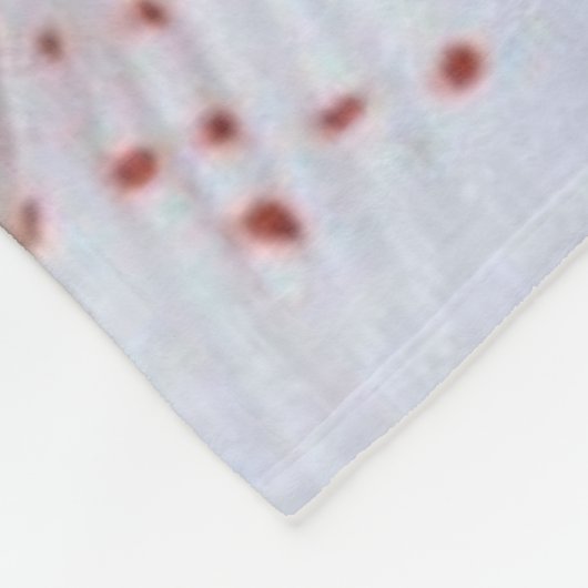 NIEDLICH BLAUE MIT AUGEN KITTEN FLEECEDECKE (Ecke)