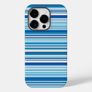 Niedlich-blaue Streifen Case-Mate iPhone 14 Pro Hülle