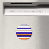 Niedlich-blaue Streifen Magnet (In Situ (Geschirrspüler))