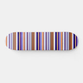 Niedlich-blaue Streifen Skateboard (Horizontal)