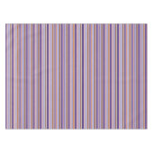 Niedlich-blaue Streifen Tischdecke (Vorderseite (Horizontal))