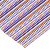 Niedlich-blaue Streifen Tischdecke (Schrägansicht)