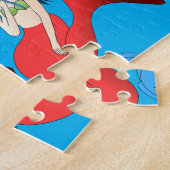 Niedlich blauer Meerjungfrau Thunder_Cove Puzzle (Seite)