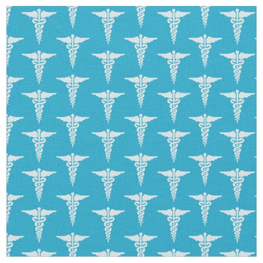 Niedlich-blaues Muster Stoff (Nahaufnahme)