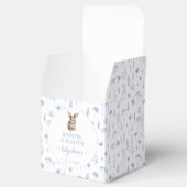 Niedlich-blaues Osterkaninchen Babydusche Gefällig Geschenkschachtel (Geöffnet)