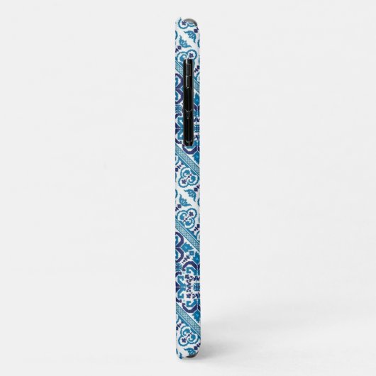 Niedlich blaues ukrainisches Muster Case-Mate iPhone Hülle (Hinten/Links)