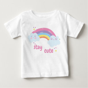 niedlich bleibe baby t-shirt