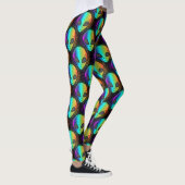 Niedlich Blinkende Alien Head Thunder_Cove Leggings (Rechts)
