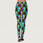 Niedlich Blinkende Alien Head Thunder_Cove Leggings (Rückseite)