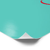 Niedlich Blonde Martini Bikini Girl Thunder_Cove Poster (Ecke)