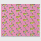 Niedlich Blonde Mermaid Thunder_Cove Geschenkpapier (Flach)