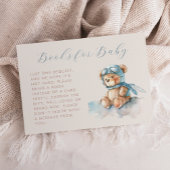 Niedlich Blue Aviator Teddy Bärenbücher für Baby Begleitkarte