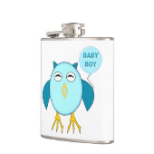Niedlich Blue Baby Bowl Flask Flachmann (Links)