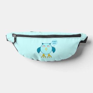 Niedlich Blue Baby Bowl Owl Bauchtasche