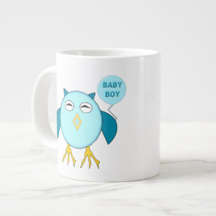 Niedlich Blue Baby Bowl Owl Tasse