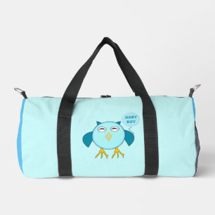 Niedlich Blue Baby Bowl Owl Windelbeutel Duffle Bag